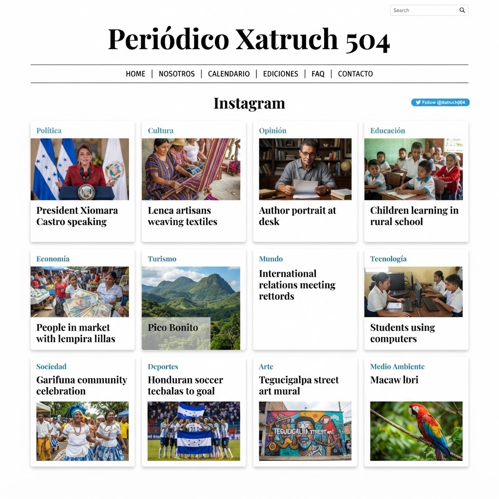 Ejemplo de web: Periódico Xatruch 504