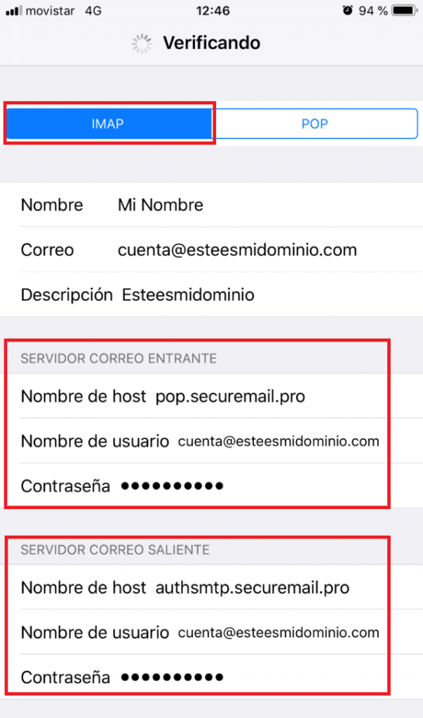 IMAP i servidors d’entrada i sortida